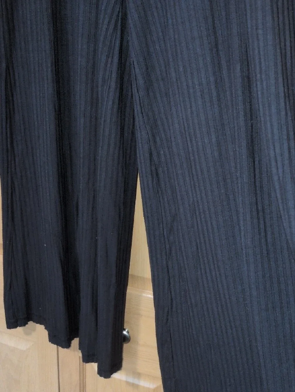 FP Free Movement L Black Wide Leg Palazzo Lounge Pants with Pockets